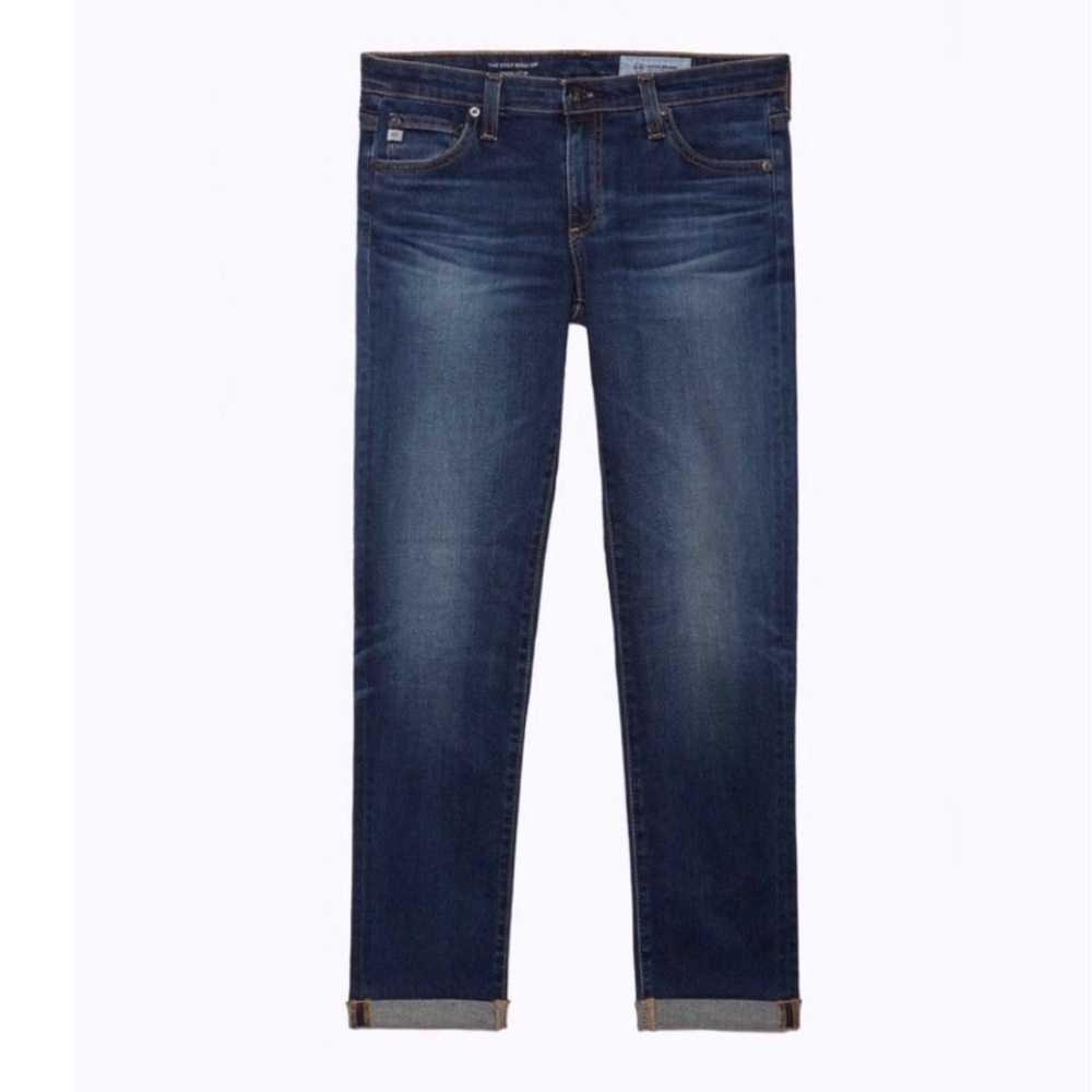 AG The Stilt Roll-Up Cigarette Skinny Jeans